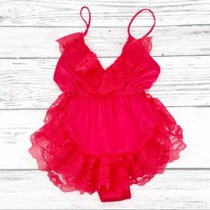 Vintage Cime Star Teddy Romper Lingerie